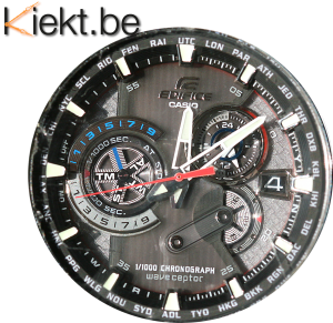 Horloge op zonne-energie: de Casio Edifice. Horlogemaker Turnhout