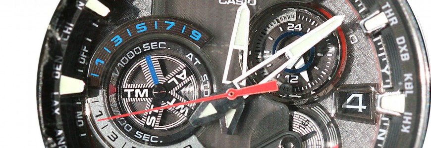 Horloge op zonne-energie: de Casio Edifice. Horlogemaker Turnhout
