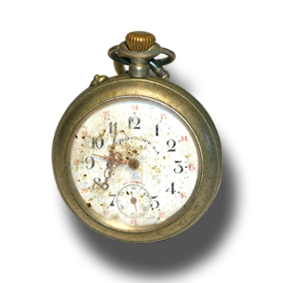 Reparatie, herstelling en restauratie van oude zakhorloges. Glas vervangen, mechanisch in orde zetten, krassen verwijderen.